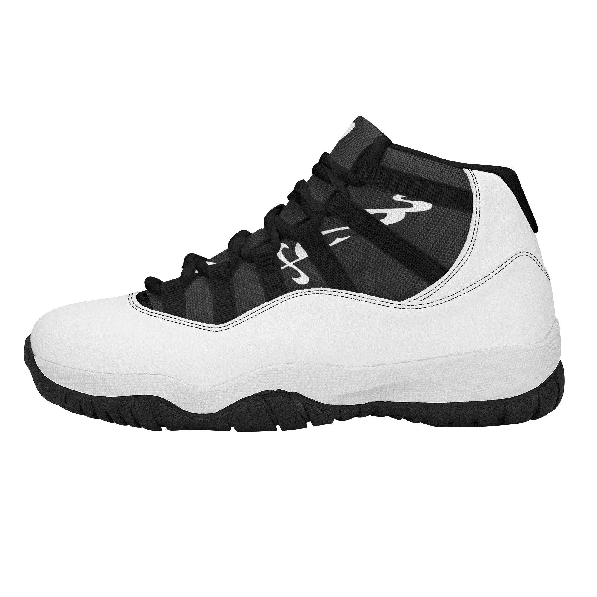 The Run Around ~ Women's Upgraded High Top Retro Basketball Sneakers - MES...Where