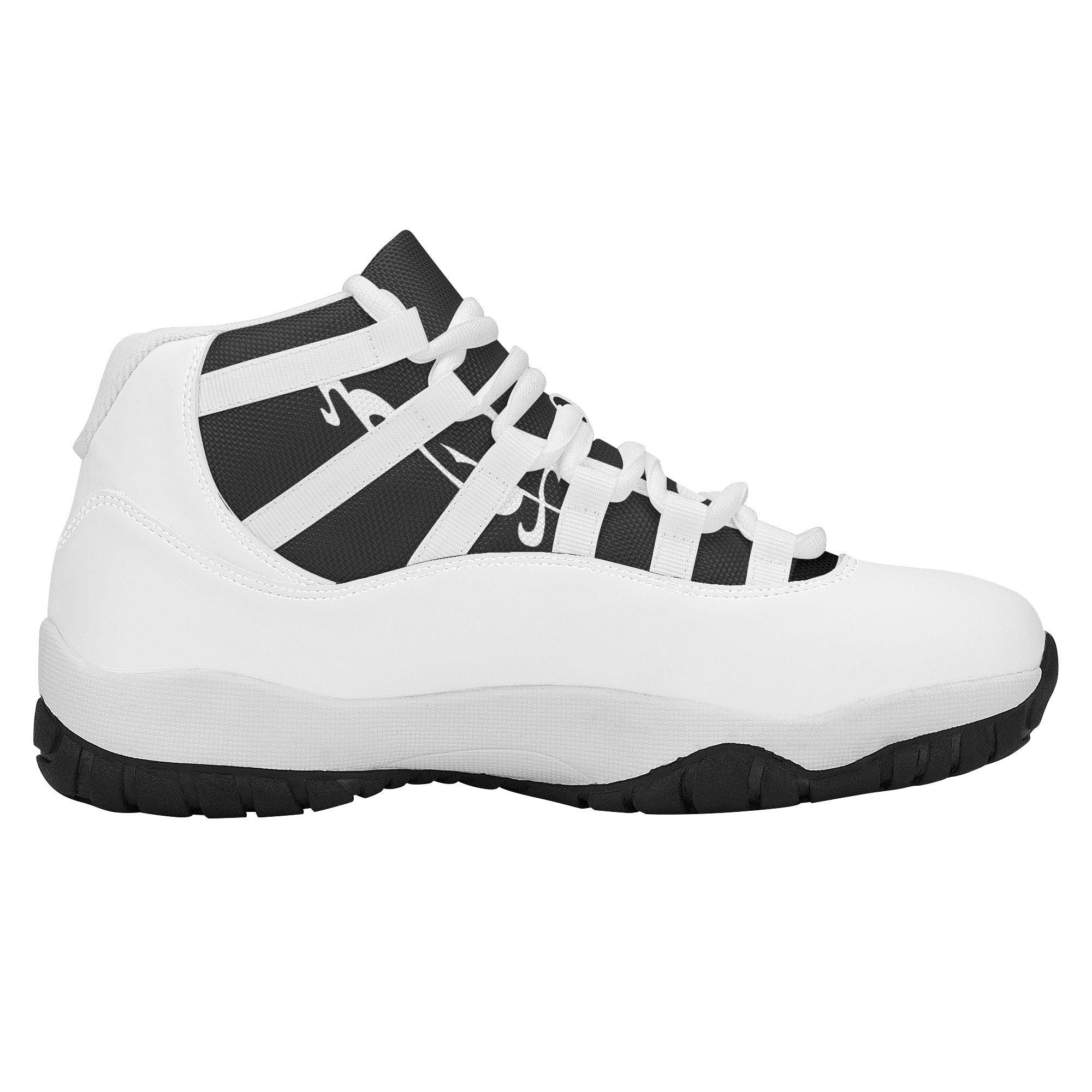 The Run Around ~ Women's Upgraded High Top Retro Basketball Sneakers - MES...Where