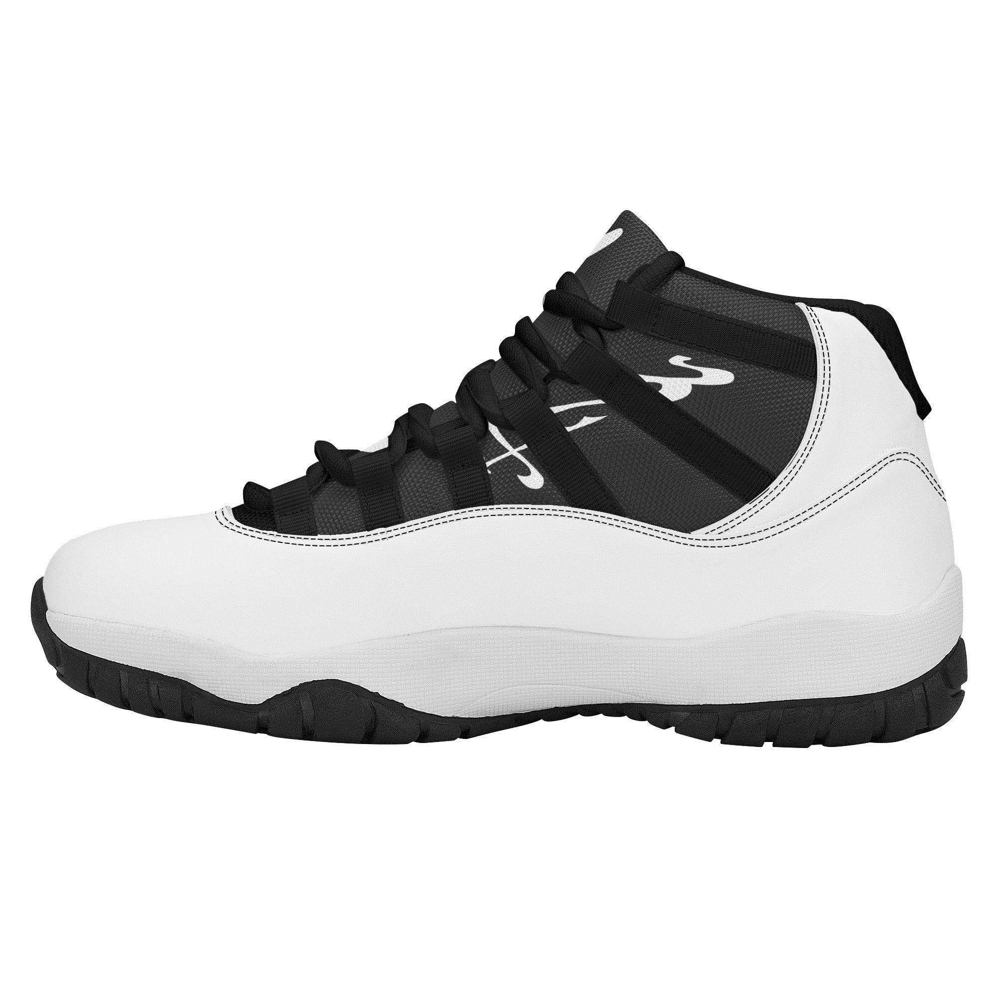 The Run Around ~ Women's Upgraded High Top Retro Basketball Sneakers - MES...Where