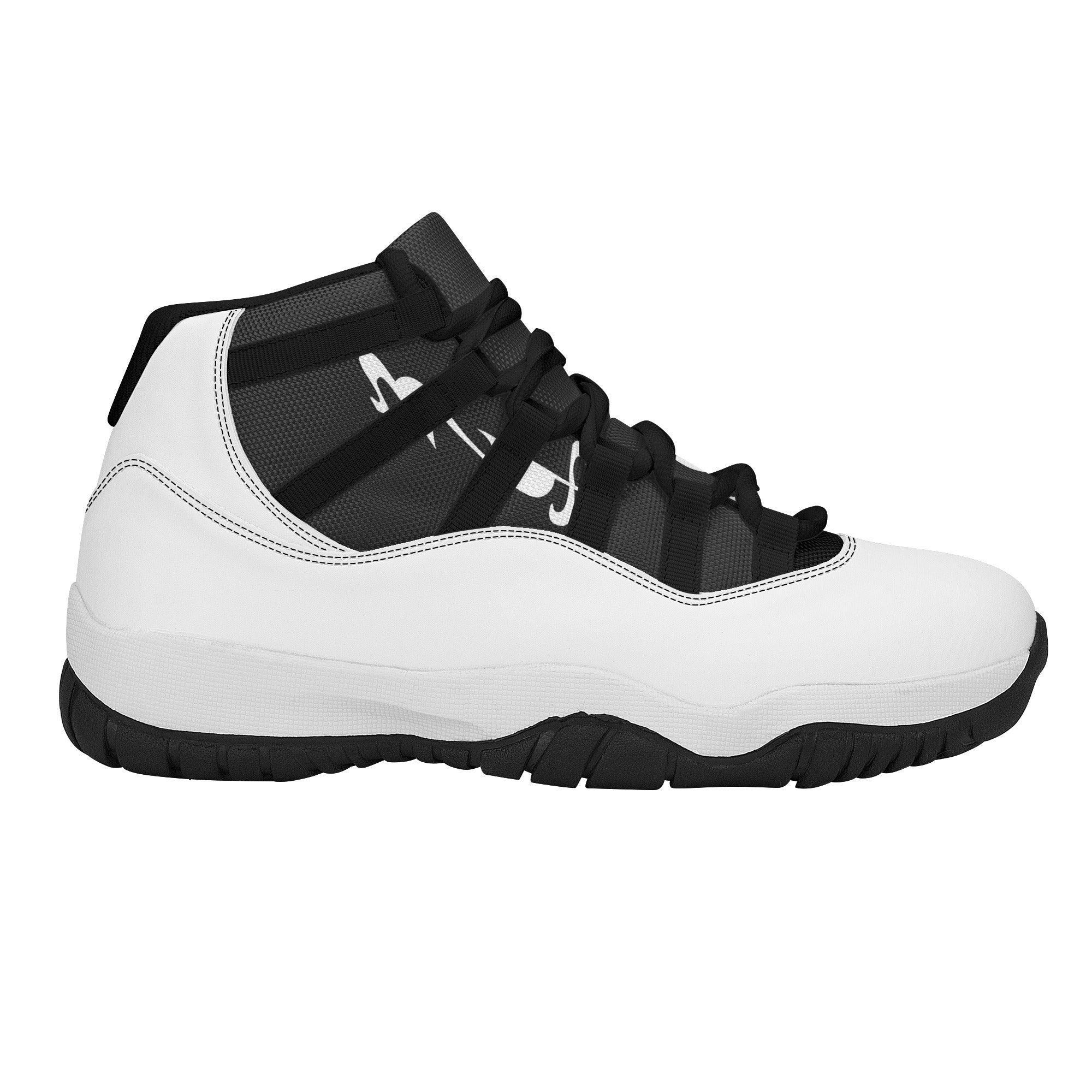 The Run Around ~ Women's Upgraded High Top Retro Basketball Sneakers - MES...Where