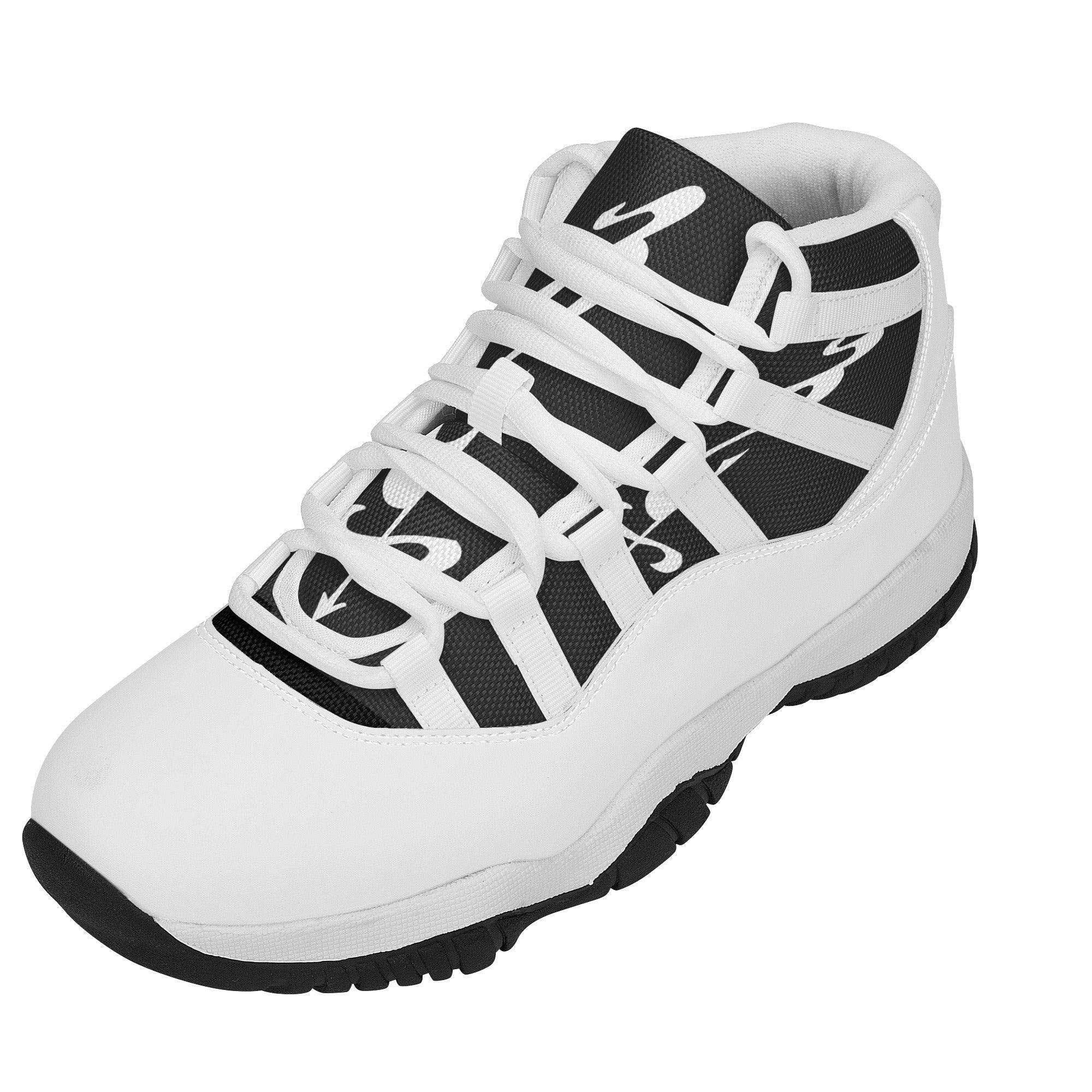 The Run Around ~ Women's Upgraded High Top Retro Basketball Sneakers - MES...Where
