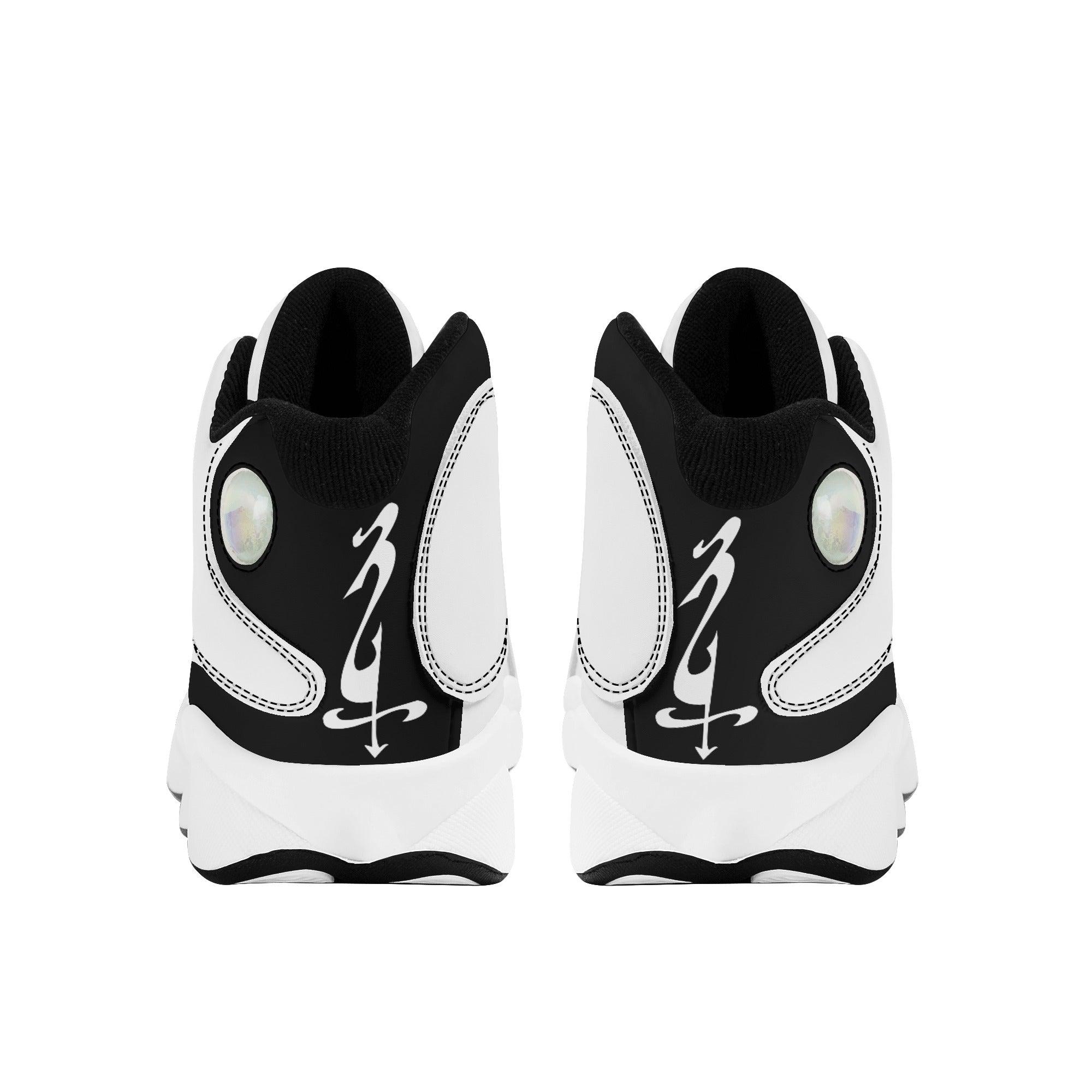 MES...Where II ~ Men's White Soles Basketball Shoes - MES...Where