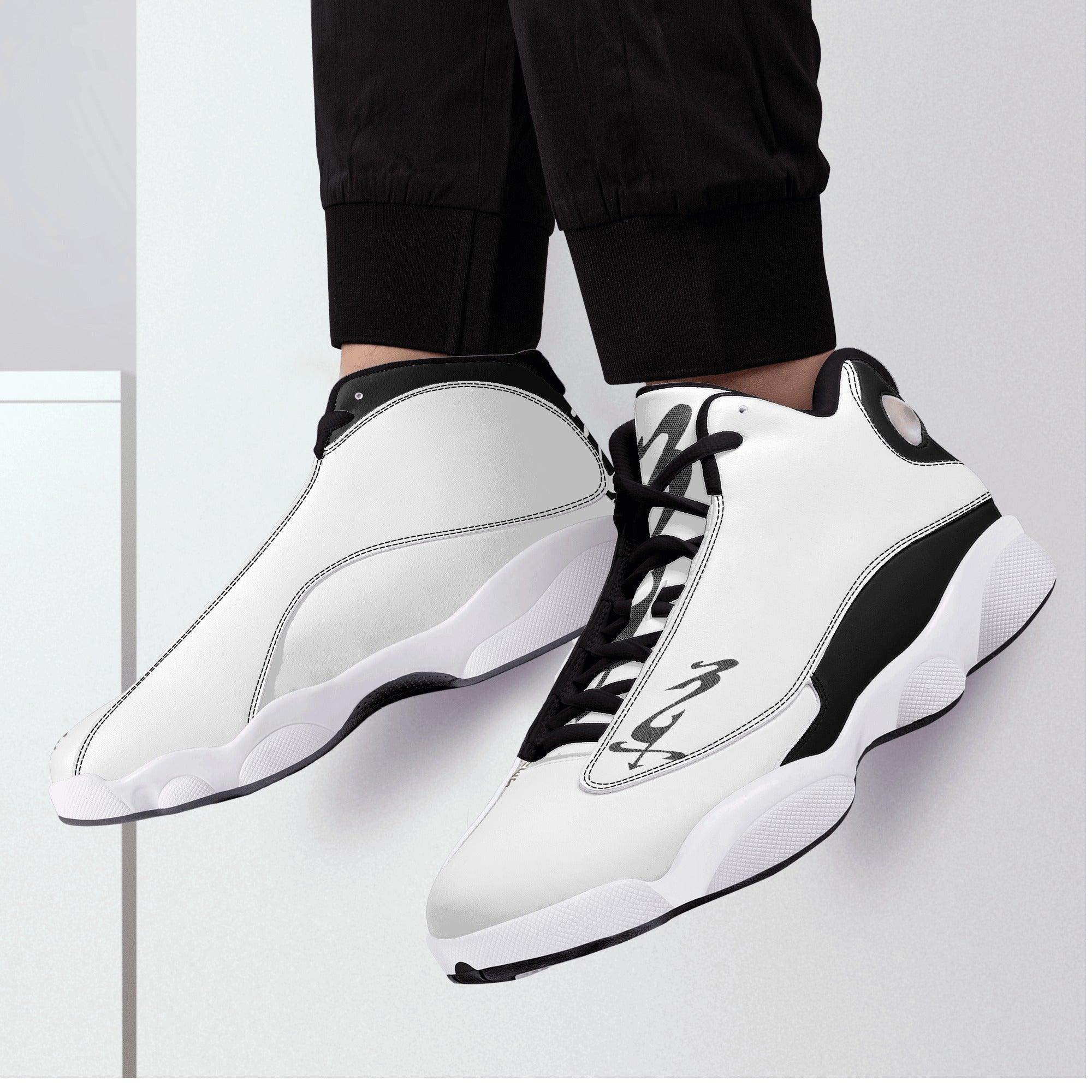 MES...Where II ~ Men's White Soles Basketball Shoes - MES...Where