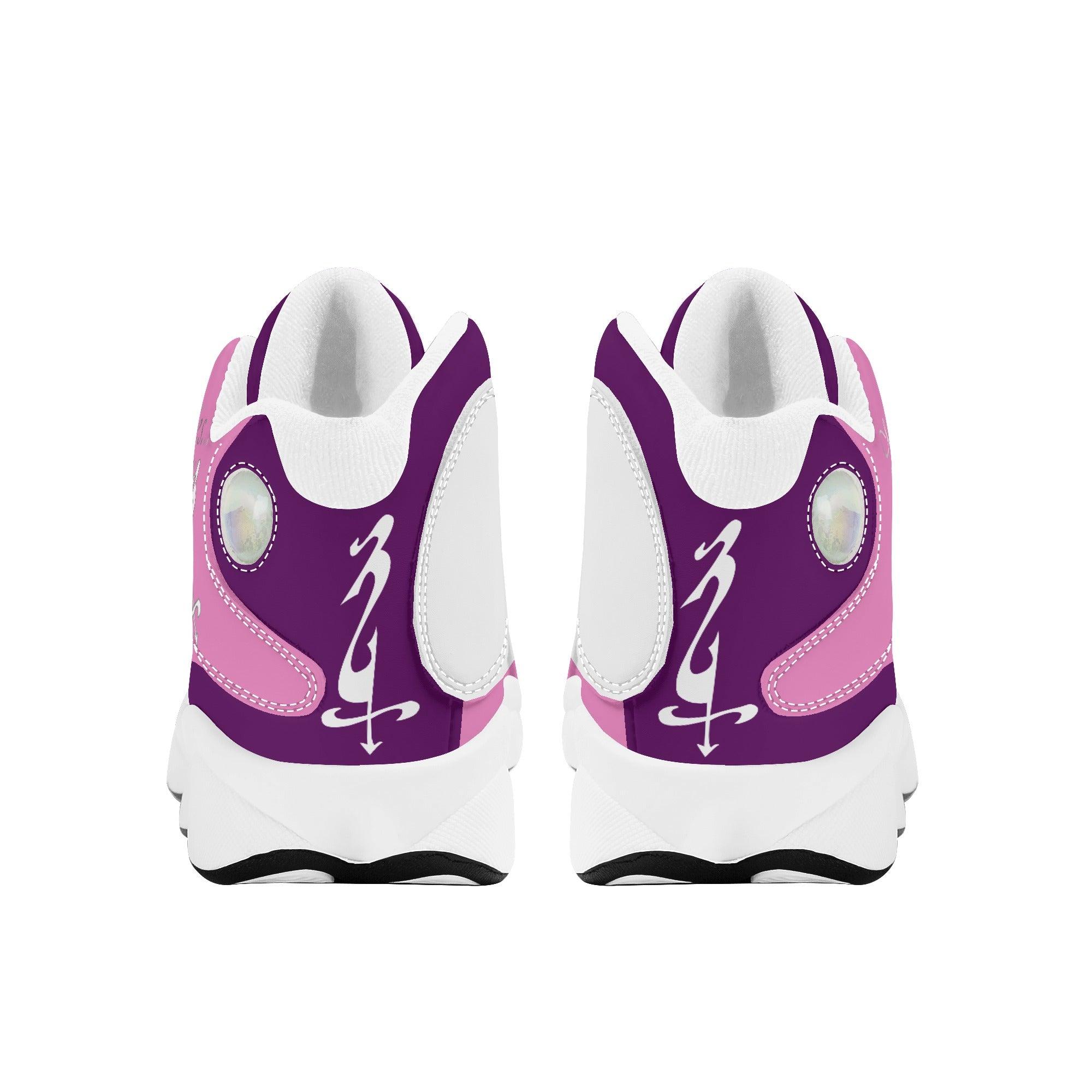 MES...Where (Peaceful Soul) ~ Women's White Soles Basketball Shoes - MES...Where