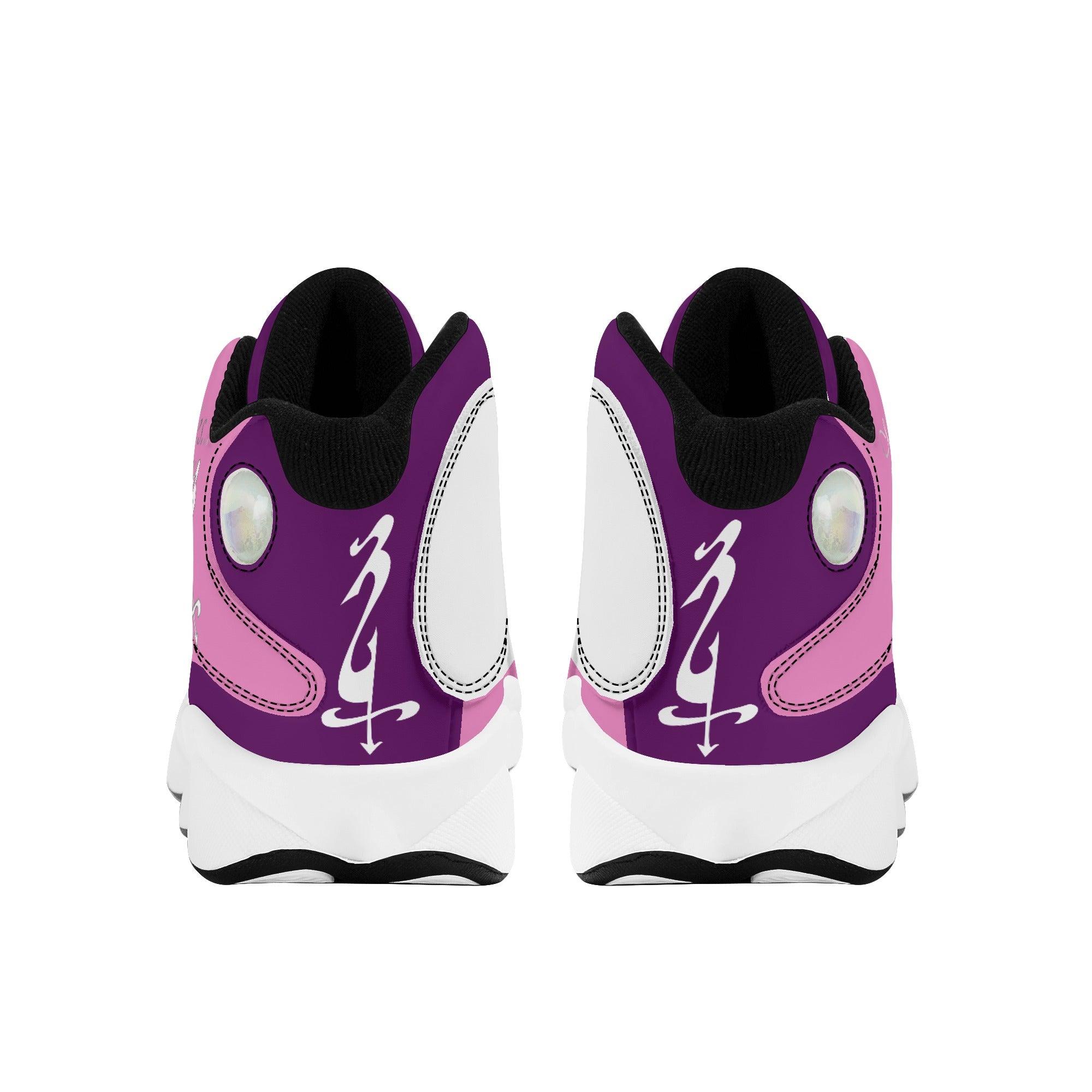 MES...Where (Peaceful Soul) ~ Women's White Soles Basketball Shoes - MES...Where