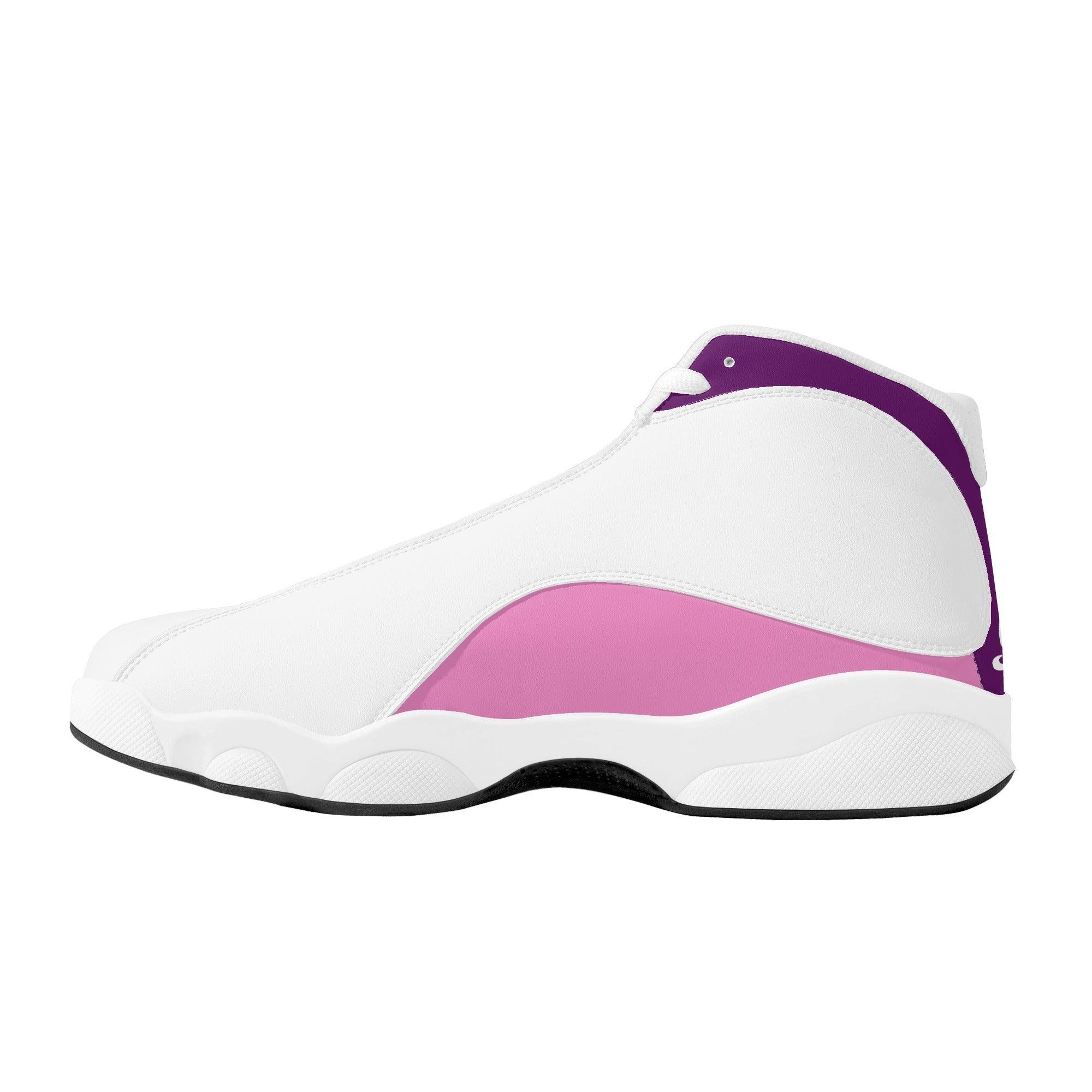 MES...Where (Peaceful Soul) ~ Women's White Soles Basketball Shoes - MES...Where