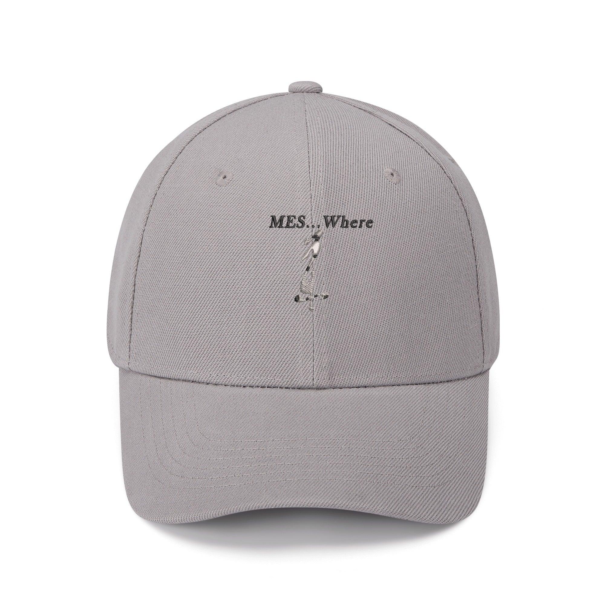 MES...Where ~ Embroidered Baseball Caps - MES...Where