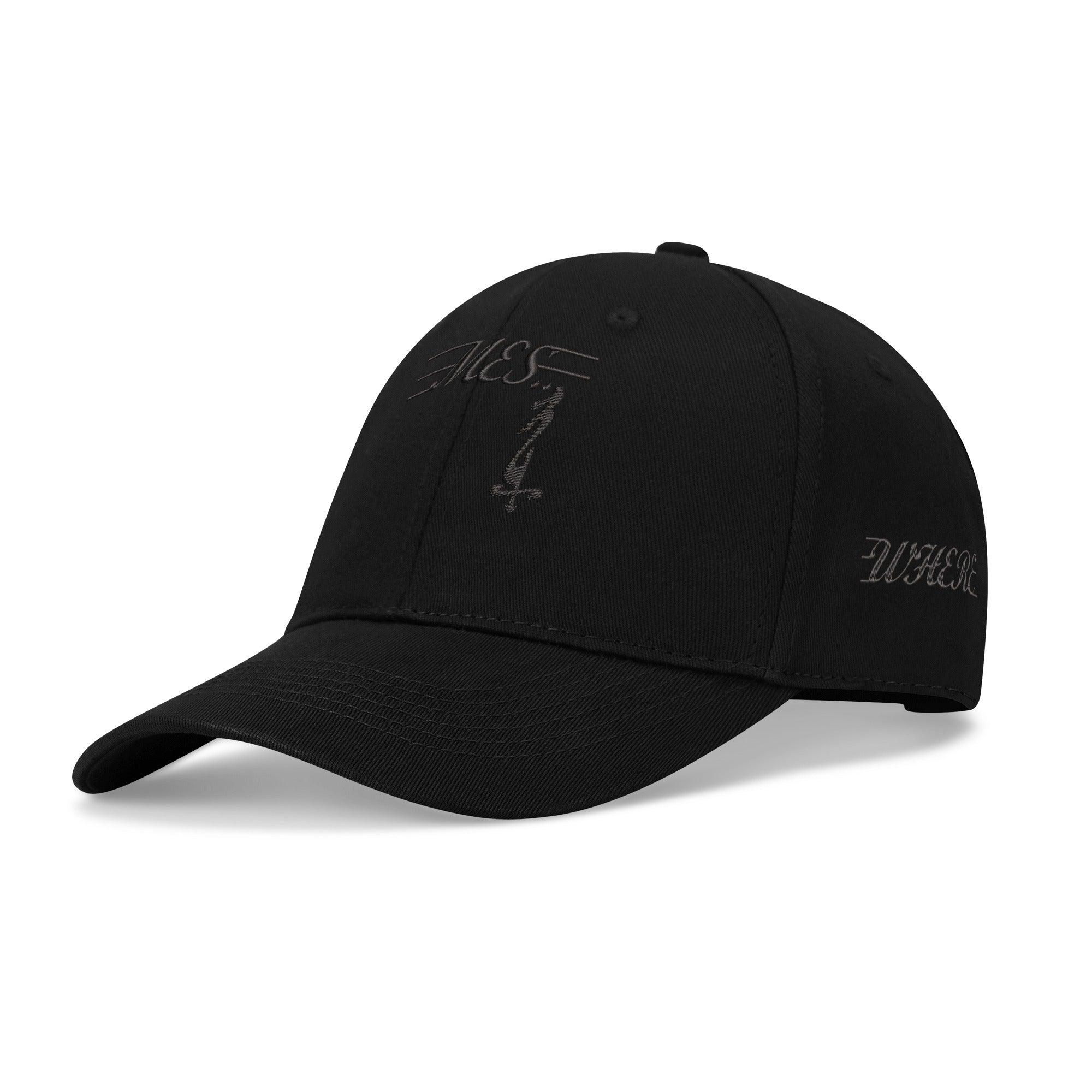 MES...Where On All Four Sides (All Around The World) ~ Embroidered Baseball Caps - MES...Where