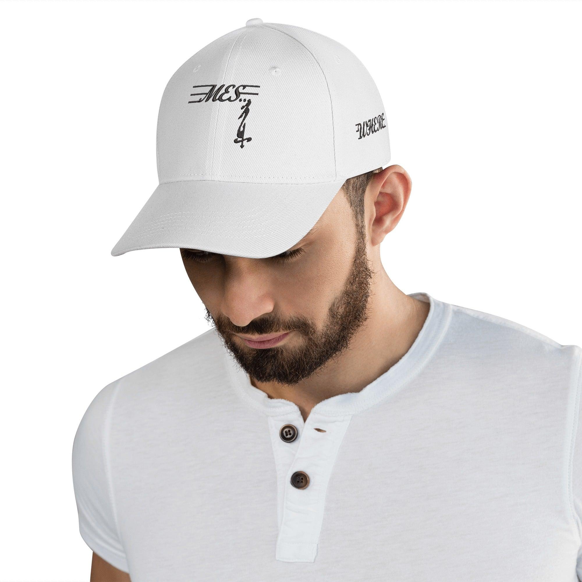 MES...Where On All Four Sides (All Around The World) ~ Embroidered Baseball Caps - MES...Where