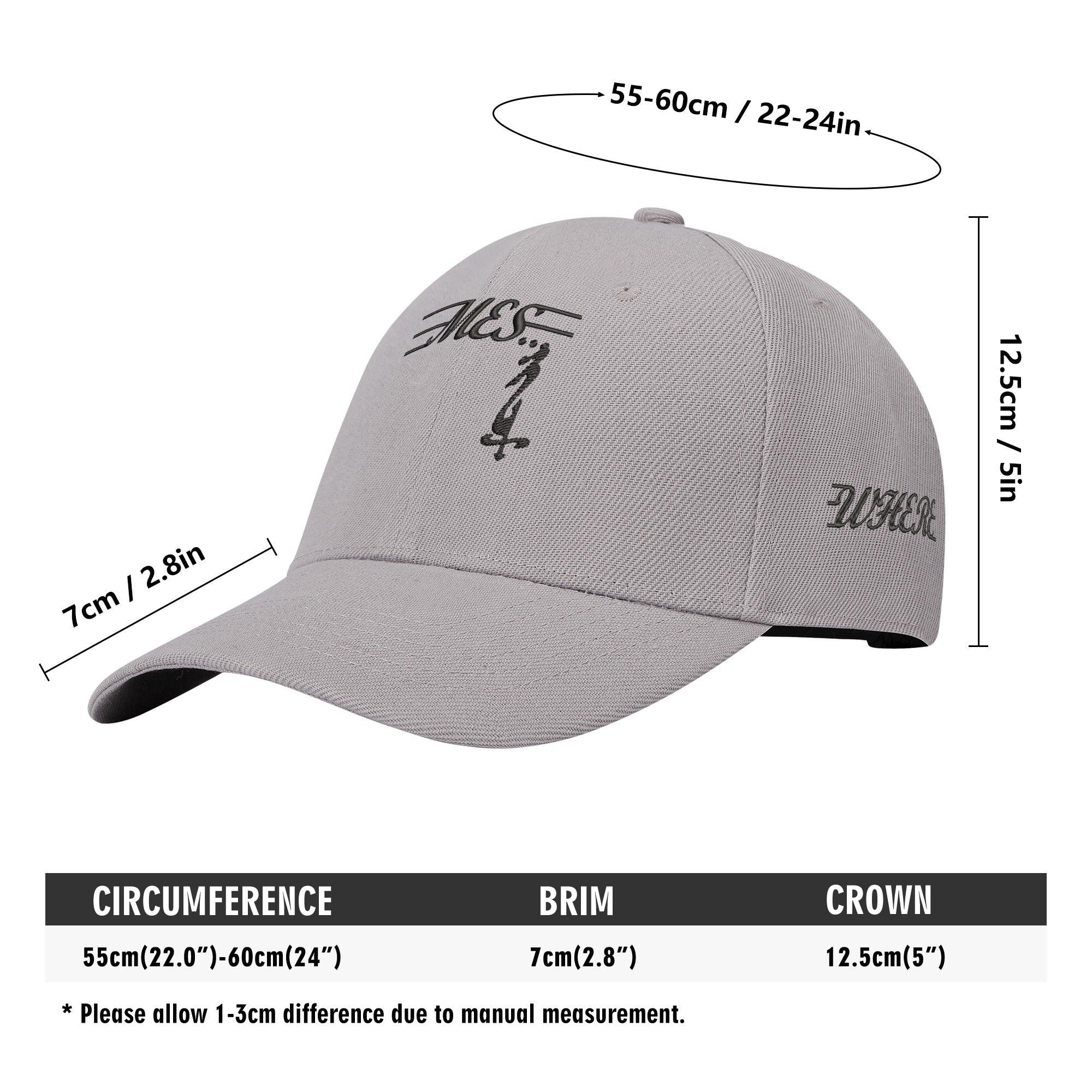 MES...Where On All Four Sides (All Around The World) ~ Embroidered Baseball Caps - MES...Where