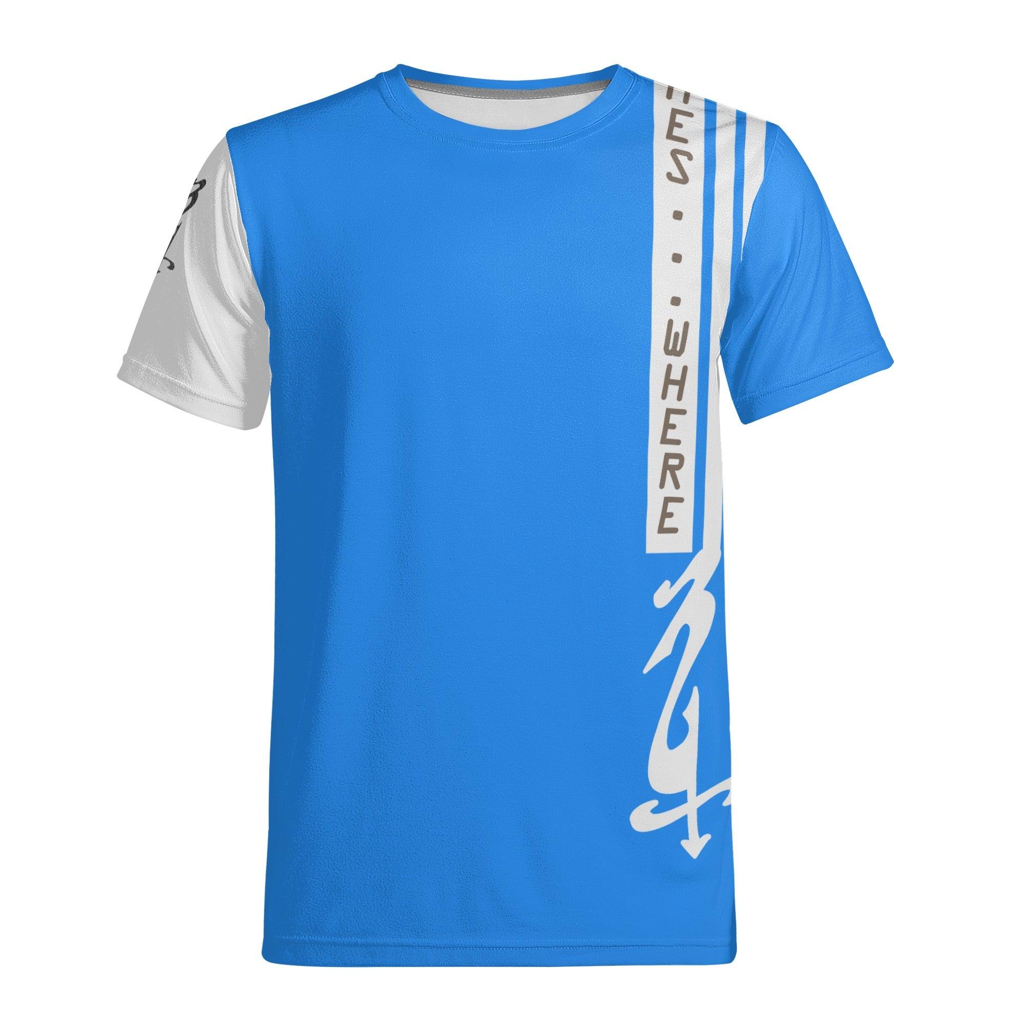 MES...Where (Same Yet Different) ~ New Men's All Over Print T-shirt - MES...Where