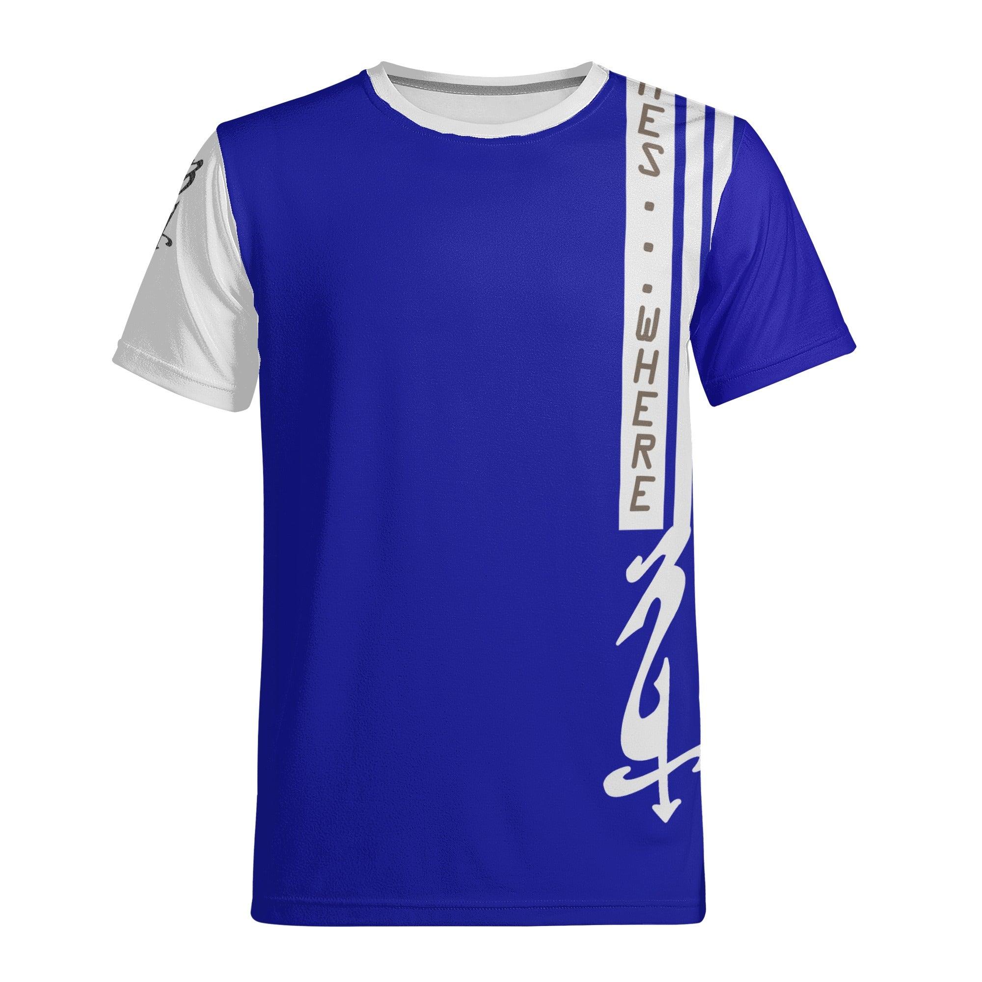 MES...Where (The Same Yet Different) ~ New Men's All Over Print T-shirt - MES...Where