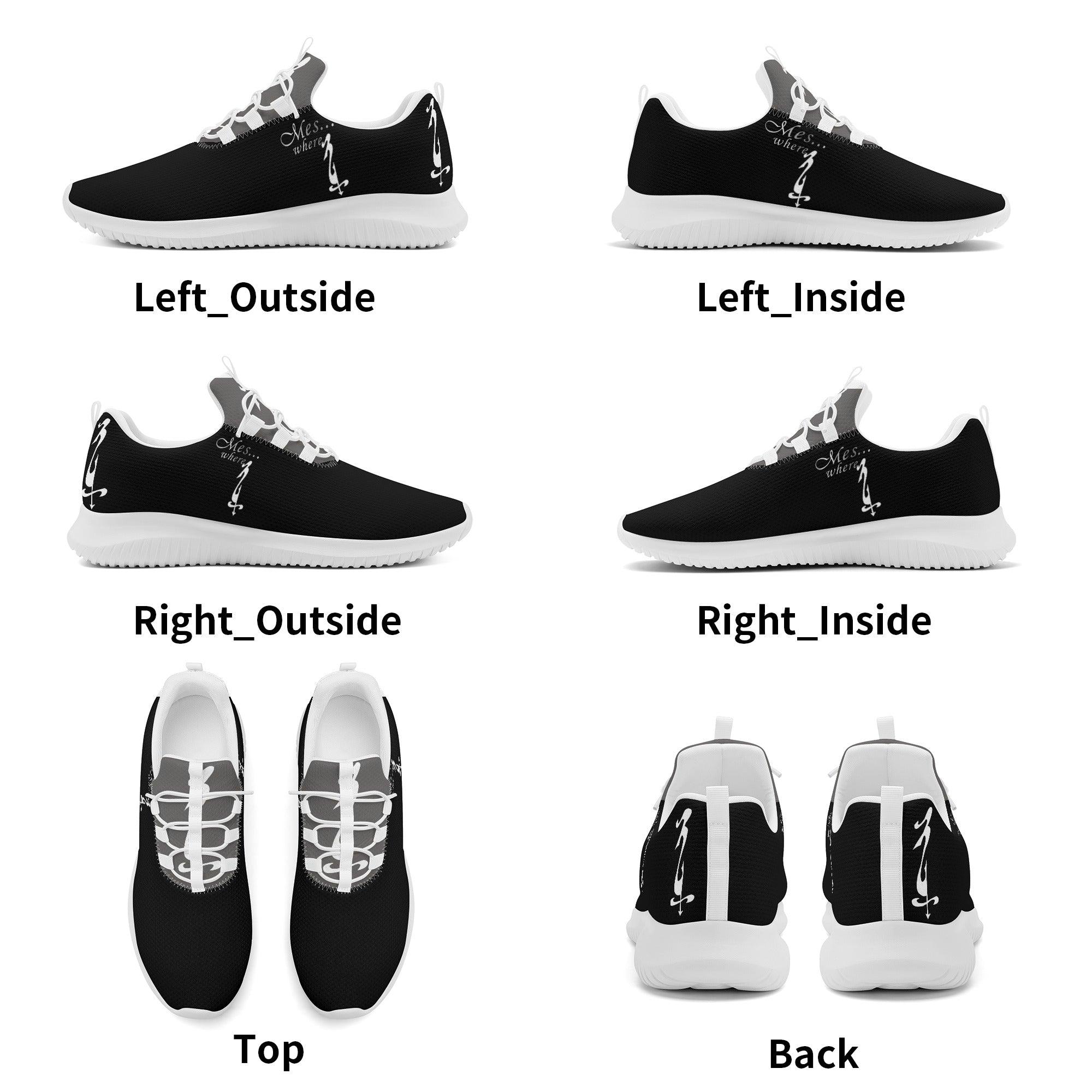 MES...Where ~ Women's New Lace Up Front Running Shoes - MES...Where