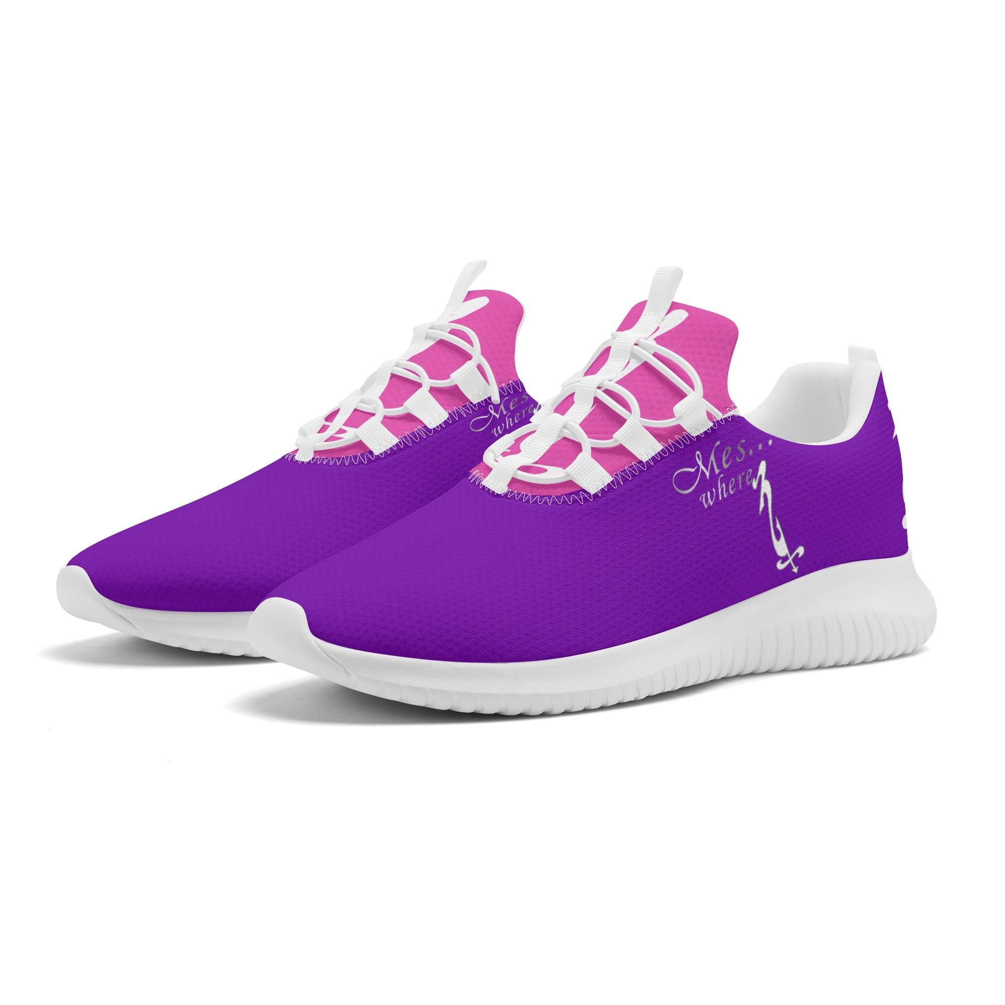 MES...Where ~ Women's New Lace Up Front Running Shoes - MES...Where