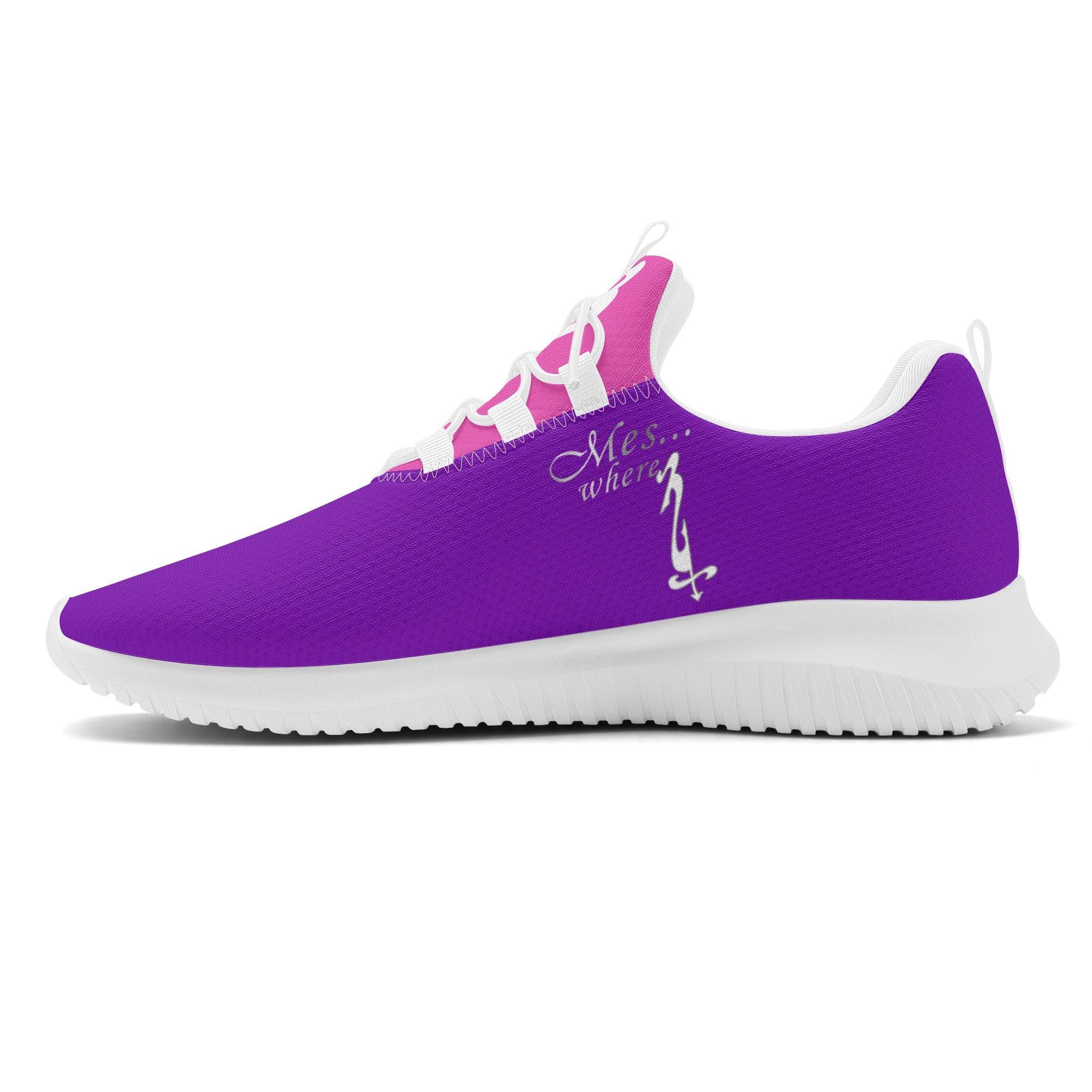 MES...Where ~ Women's New Lace Up Front Running Shoes - MES...Where