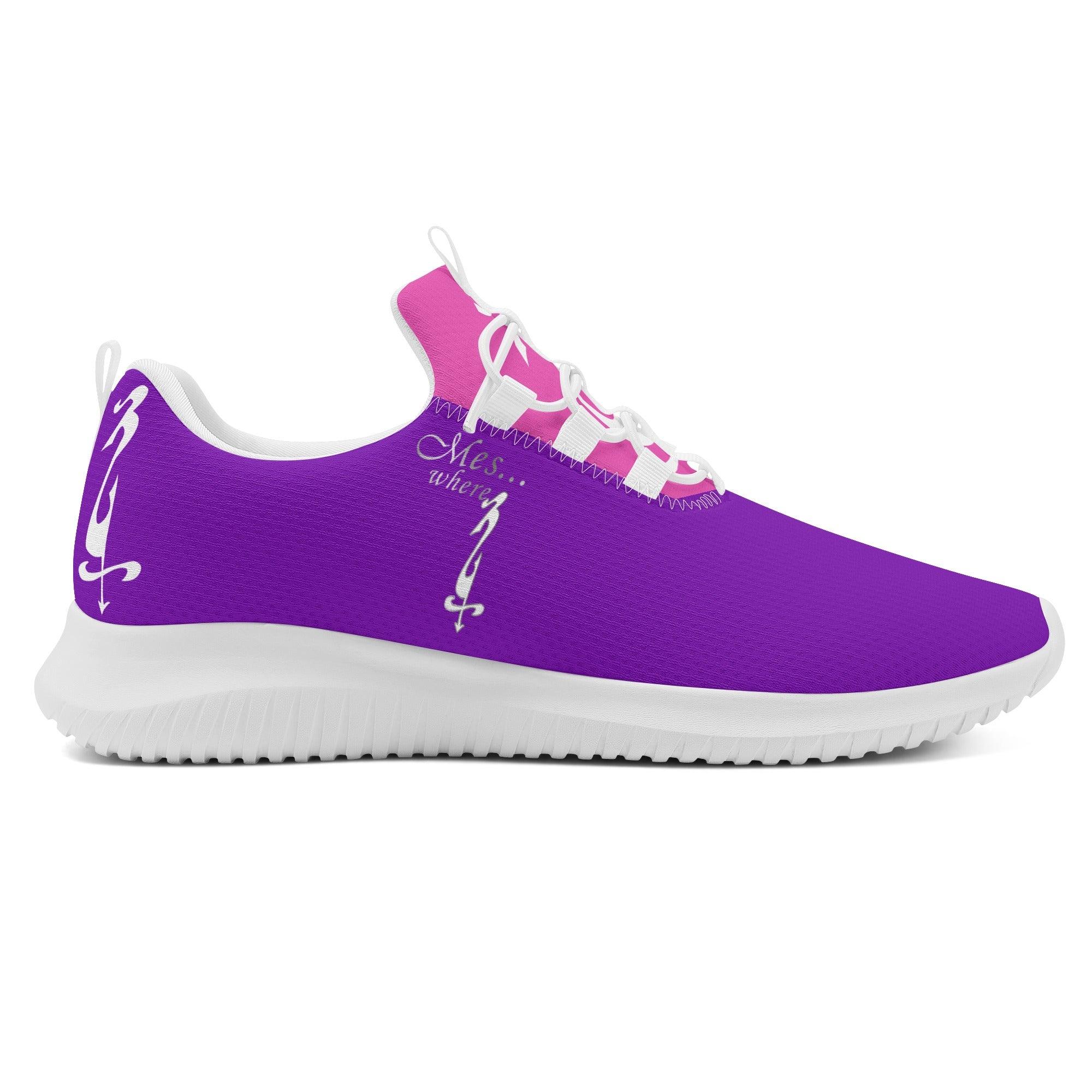 MES...Where ~ Women's New Lace Up Front Running Shoes - MES...Where