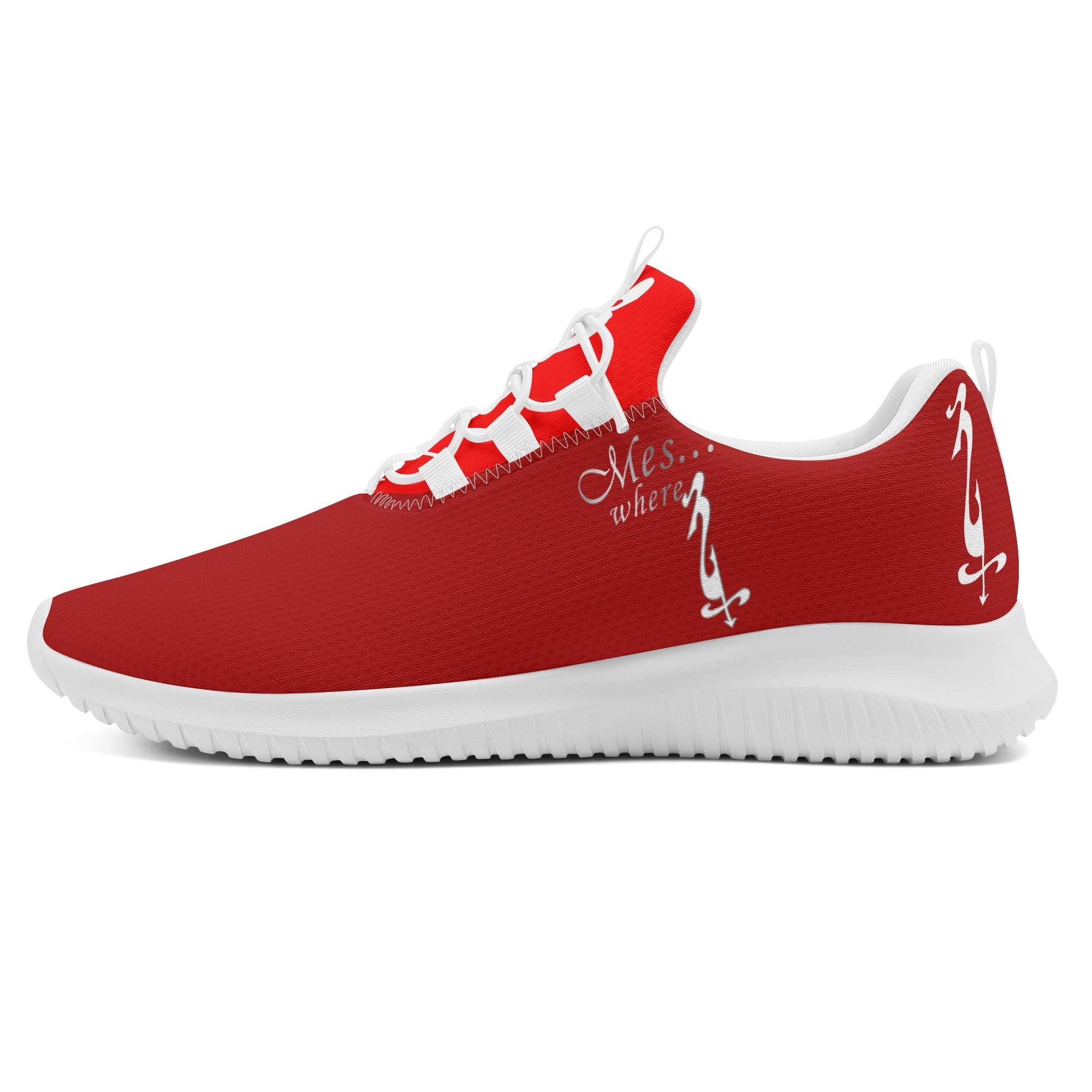 MES...Where ~ Women's New Lace Up Front Running Shoes - MES...Where