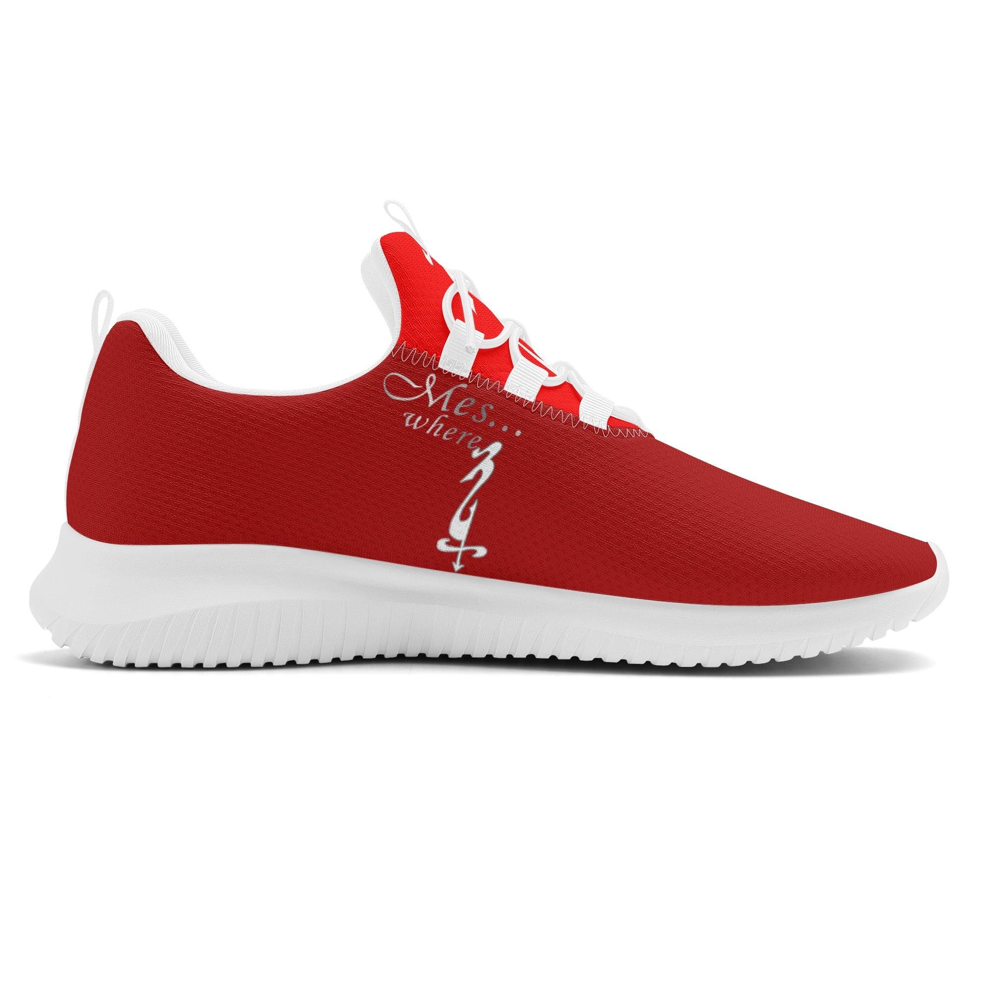 MES...Where ~ Women's New Lace Up Front Running Shoes - MES...Where