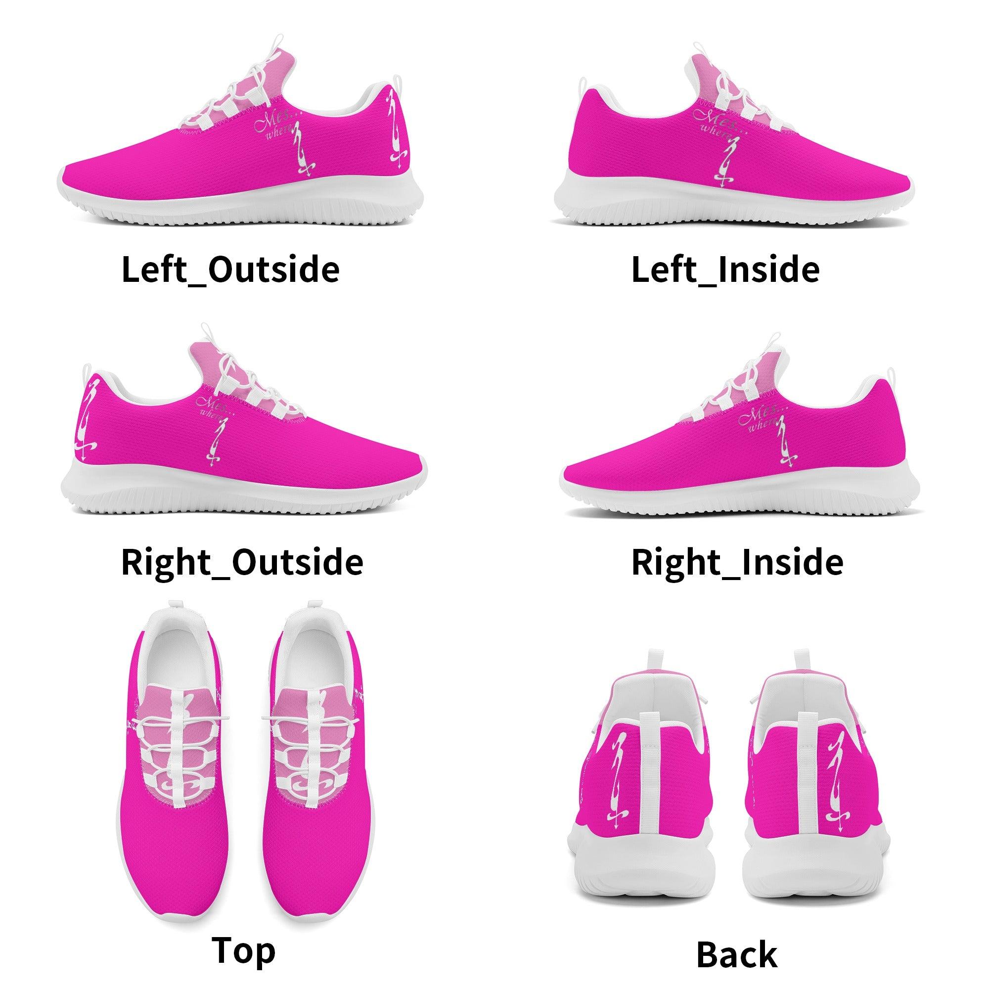 MES...Where ~ Women's New Lace Up Front Running Shoes - MES...Where