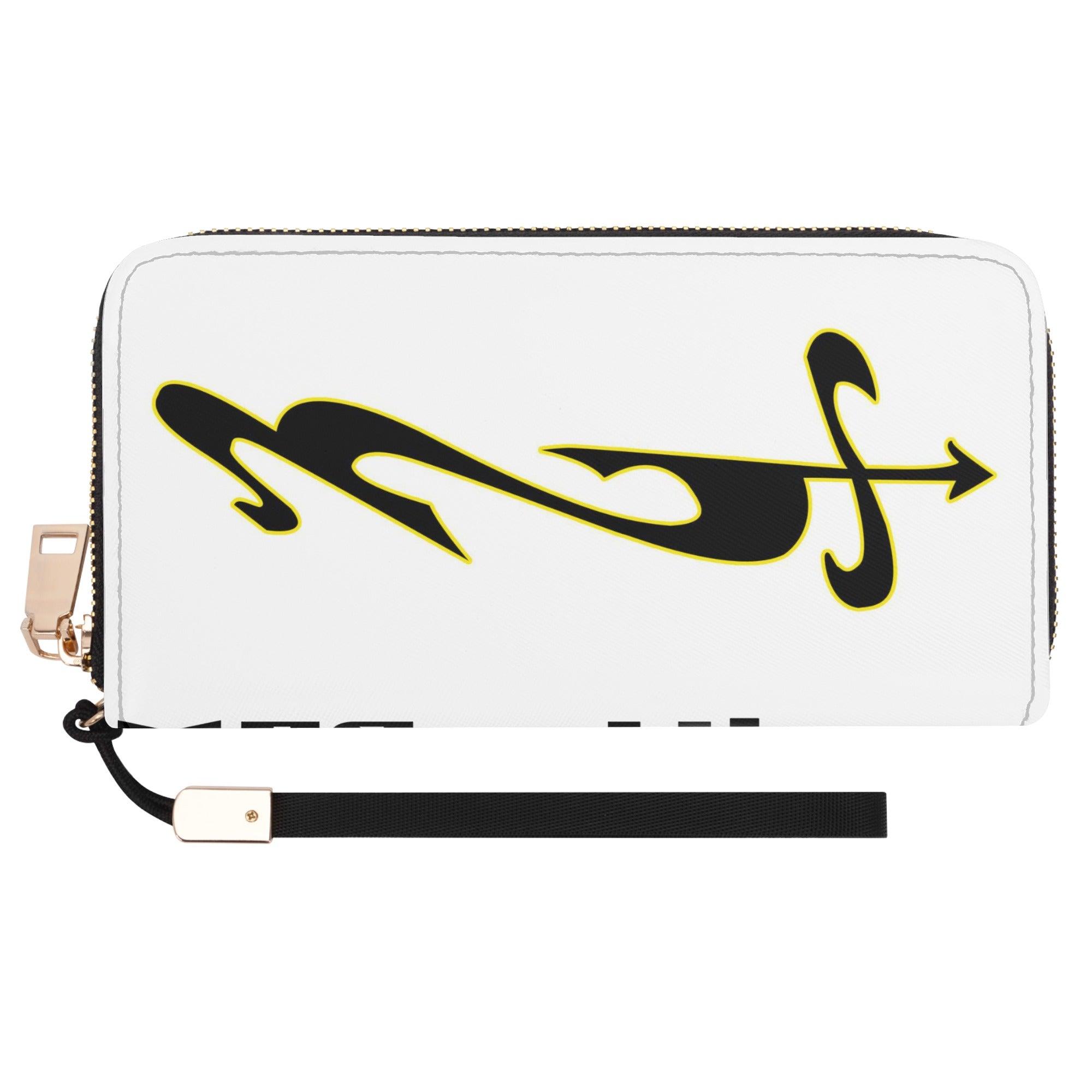 Clutch Leather Zipper Wallet - MES...Where