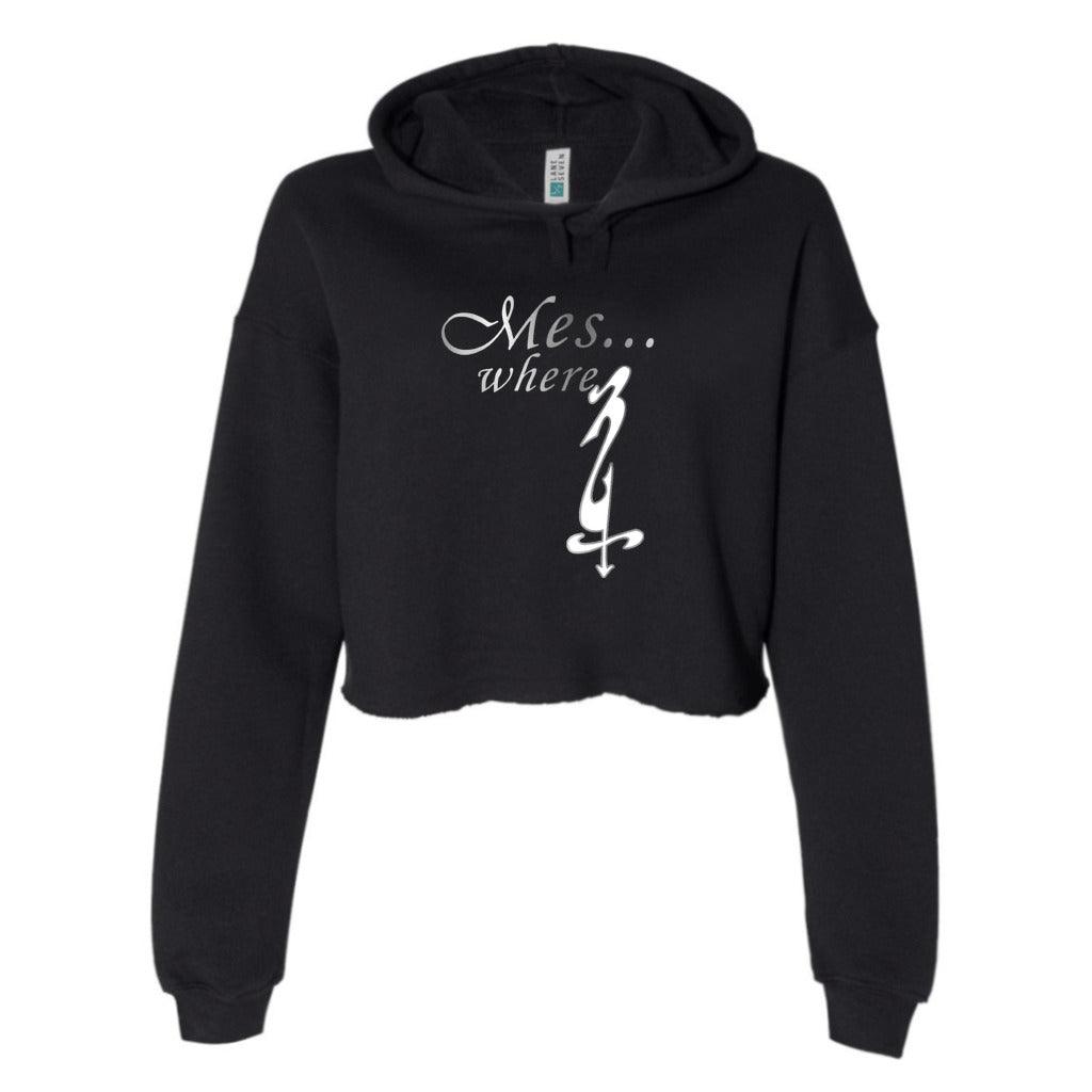 Rhythm To My Nation ~ Women's Crop Hoodie - MES...Where