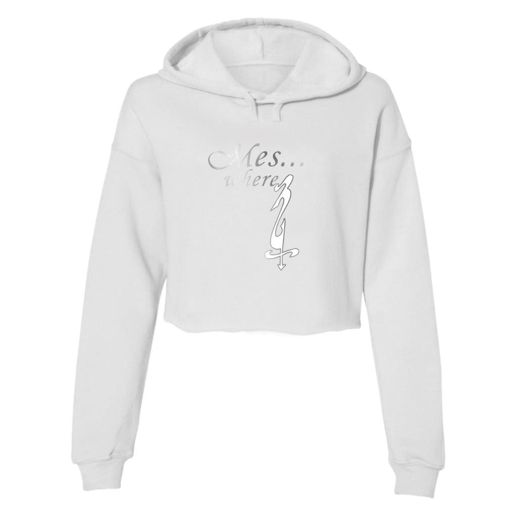 A Rhythm To My Nation ~ Women's Crop Hoodie - MES...Where