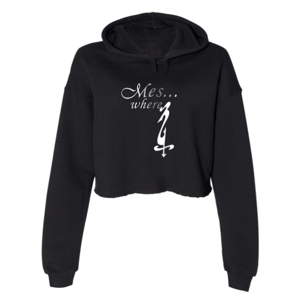 A Rhythm To My Nation ~ Women's Crop Hoodie - MES...Where