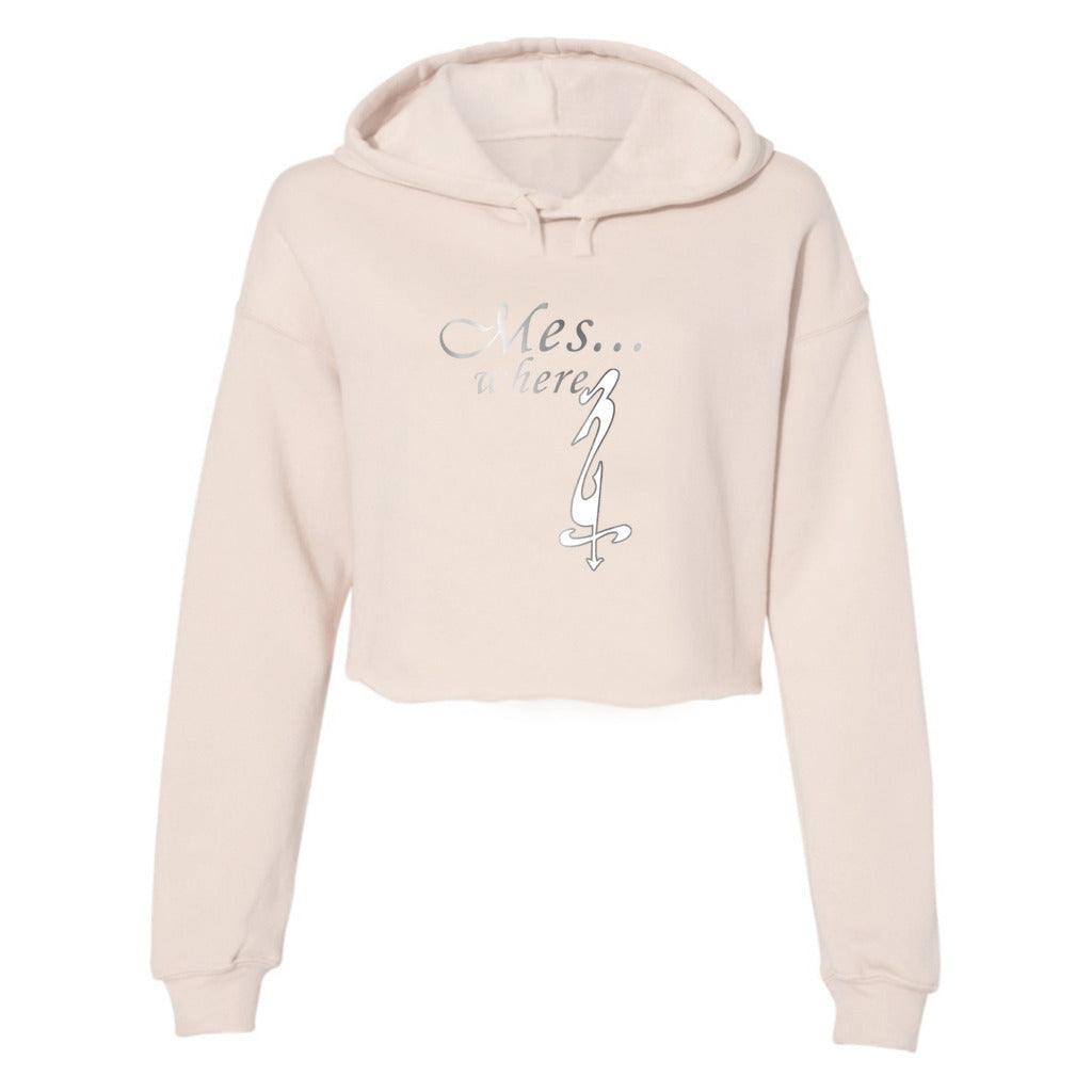 A Rhythm To My Nation ~ Women's Crop Hoodie - MES...Where